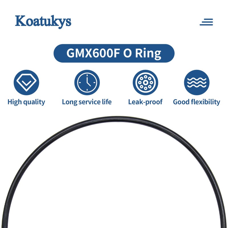 Koatukys GMX600F O-263 O-Ring Replacement Fits for Hayward Pro Series Sand Filter S140T S144T S164T S166T S180T S210T S220T S244T Series Filters (2/Pack) - Image 3